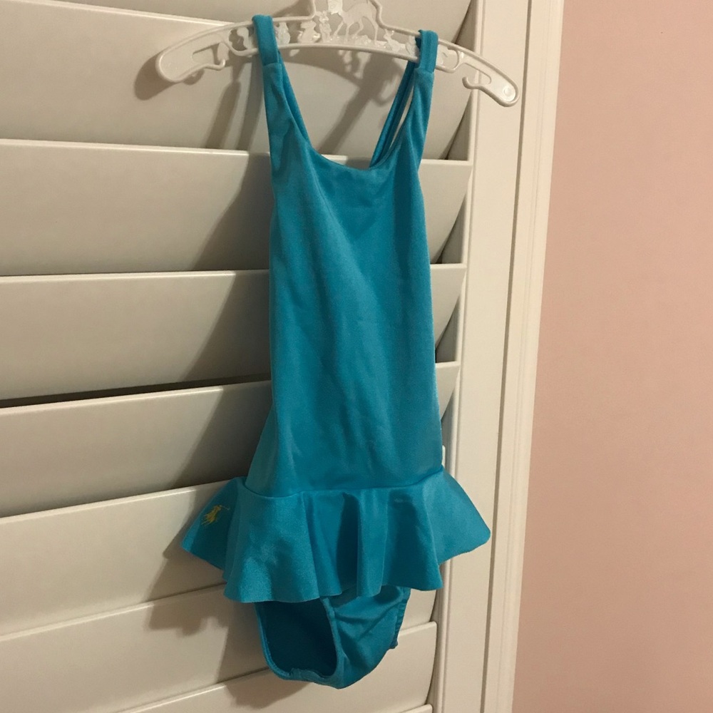 GUC.  18m Ralph Lauren, Blue Swimsuit.